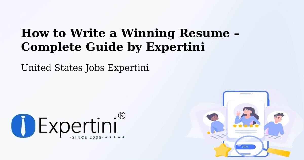 Resume Writing Guide for Job Seekers – Irwindale - Irwindale, United States Jobs Expertini